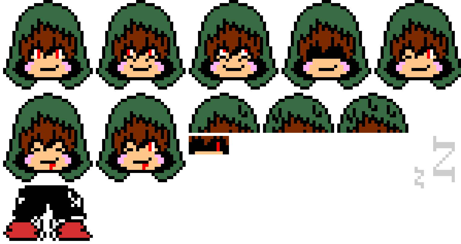 [12ab32] Storyshift Chara Sprite Sheet