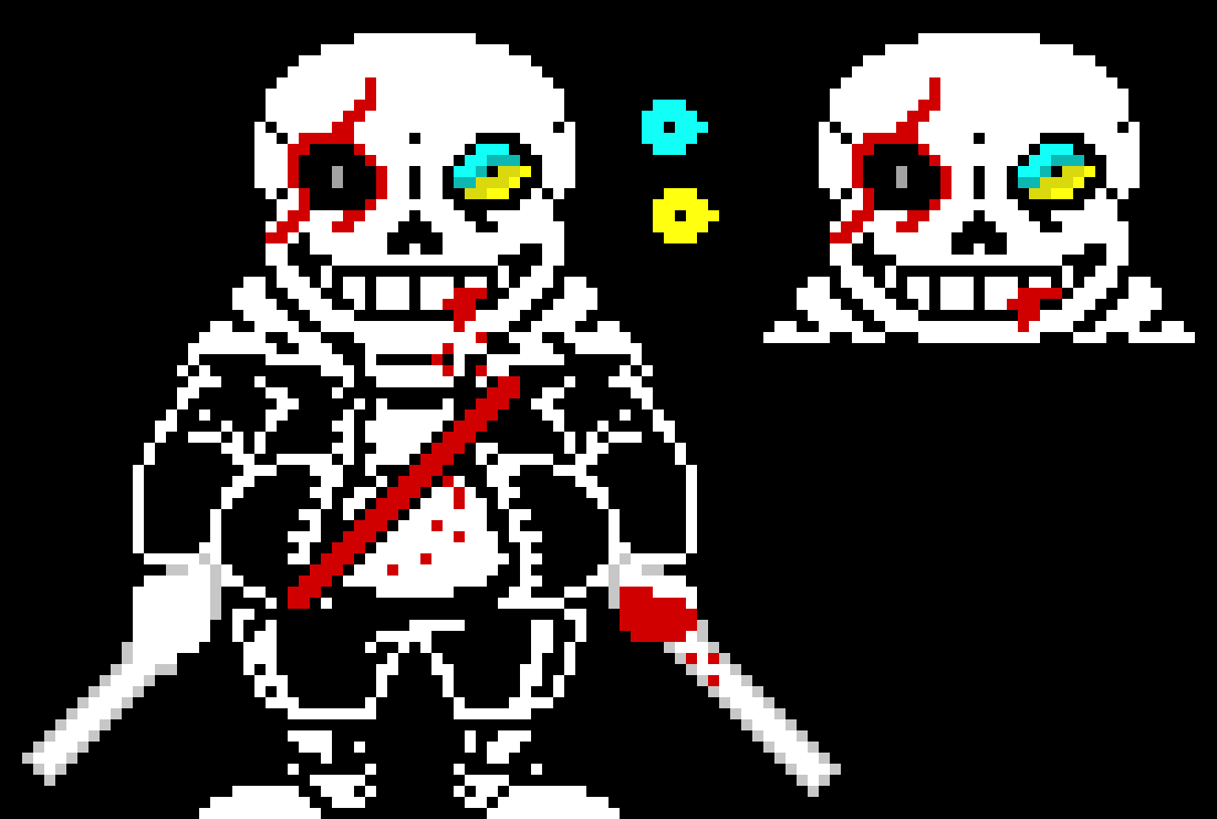 [9d542b] undertale last breath phase 2 hard mode my version