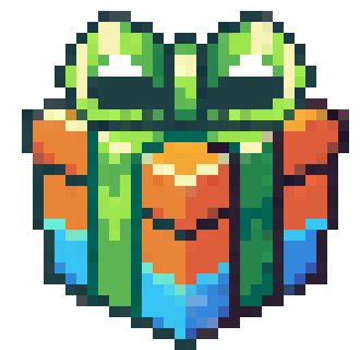[7854d8] orange gift 