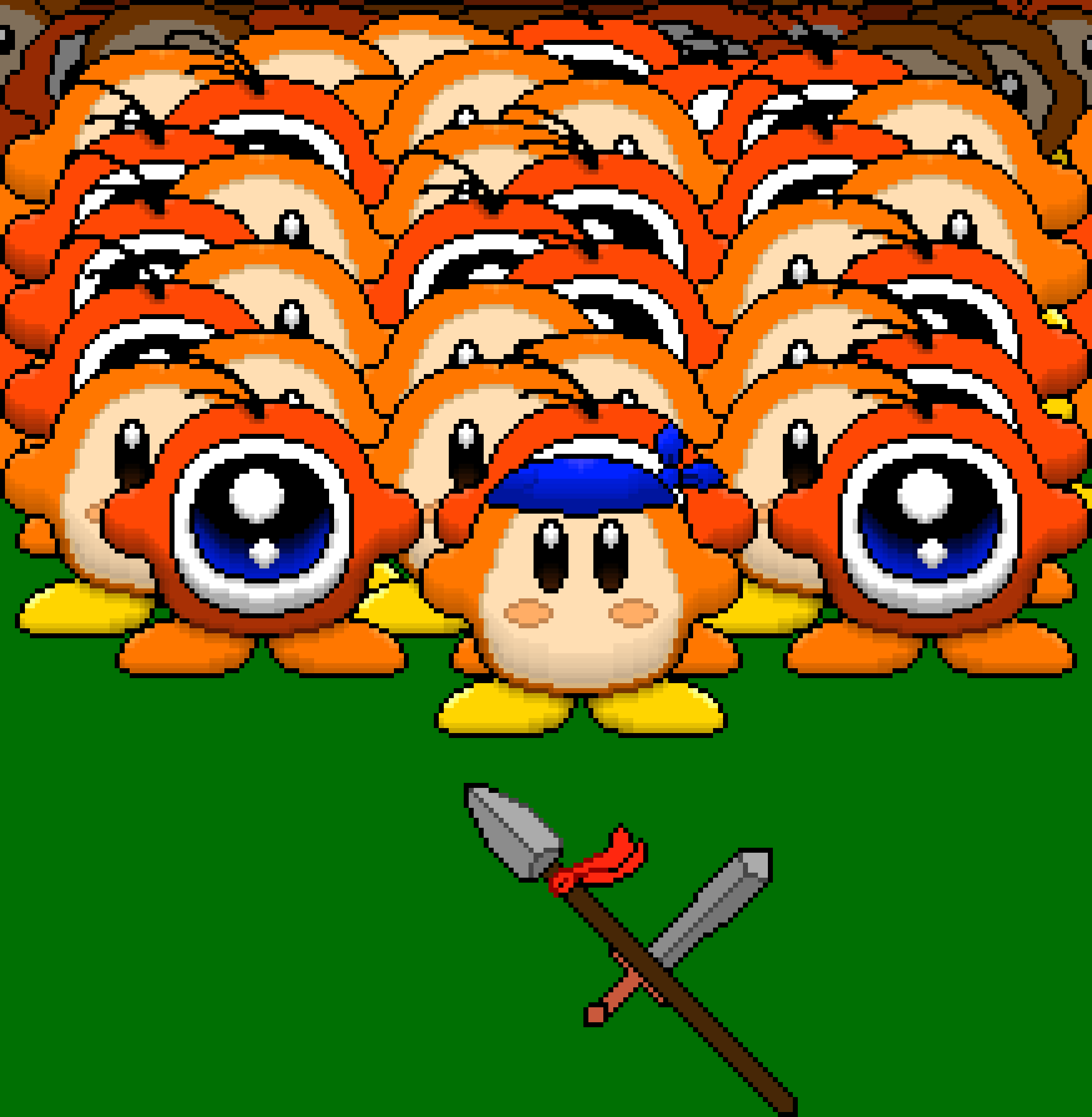 [9664c4] WADDLE DEES & WADDLE DOOS UNITE! By JPBM & S.O.L [Pixel art Collab]