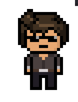 [8f24ee] danganronpa pixel sprite johnny cage