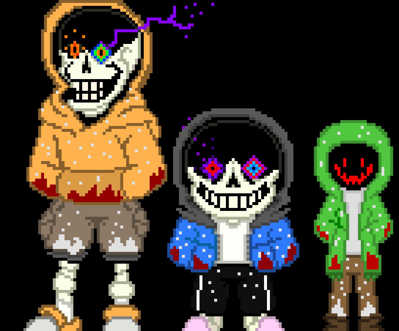 The MAD Time Trio(anyone wanna do dustbelief art)https://soundcloud.com/der-zocker-291619842/mad-time-trio-beginning-of-madness-aka-update