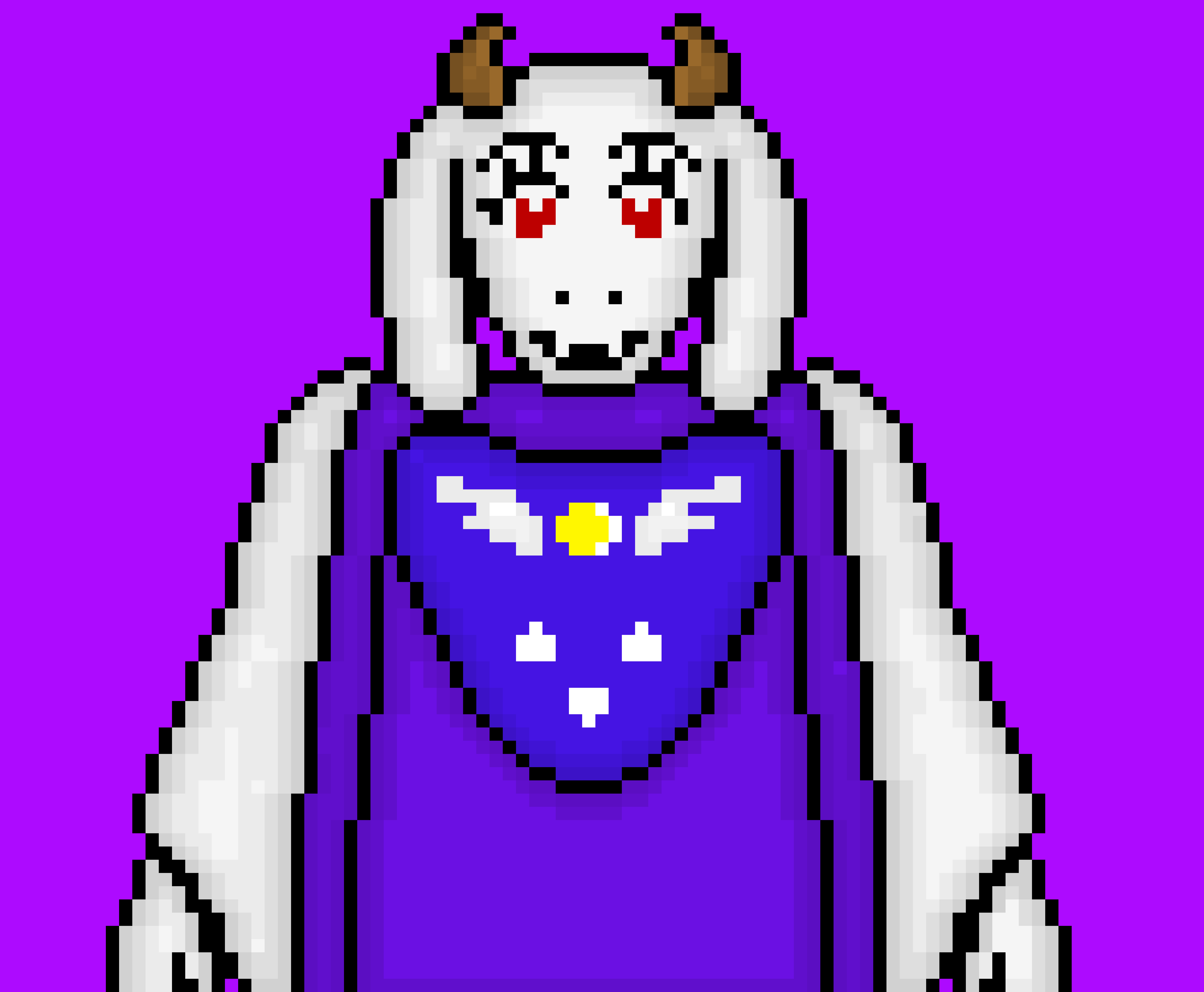 Undertale Toriel sprite (hd)