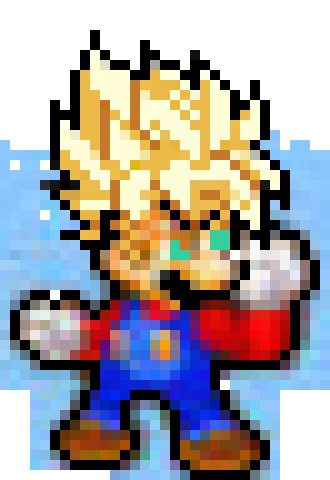 [1a4184] ssj mario idle sprites 2