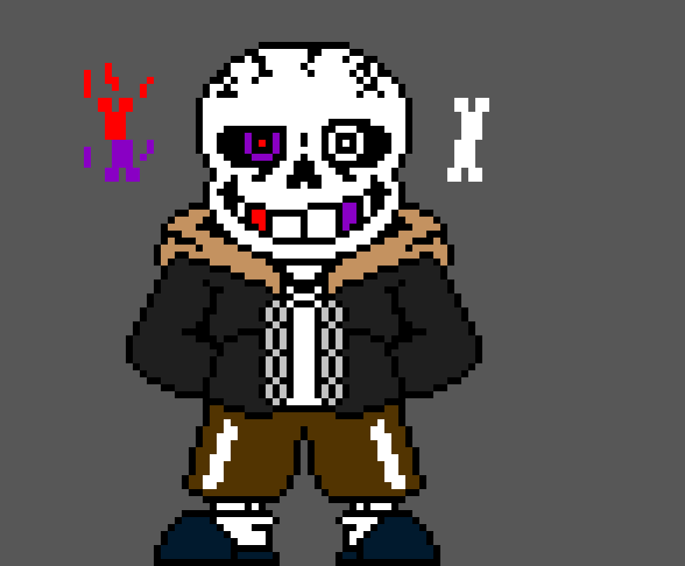 [e8cb42] mysterious Sans phase 1(my take)