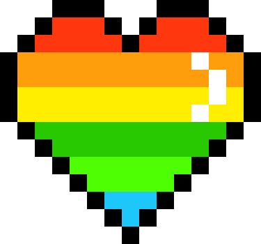 Rainbow Heart