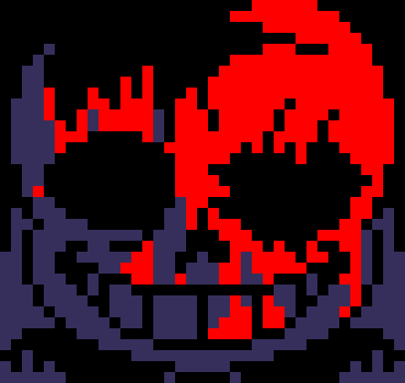 [7ce906] *(Demented sighed, and he teleported behind tim.) -HorrorTale Sans