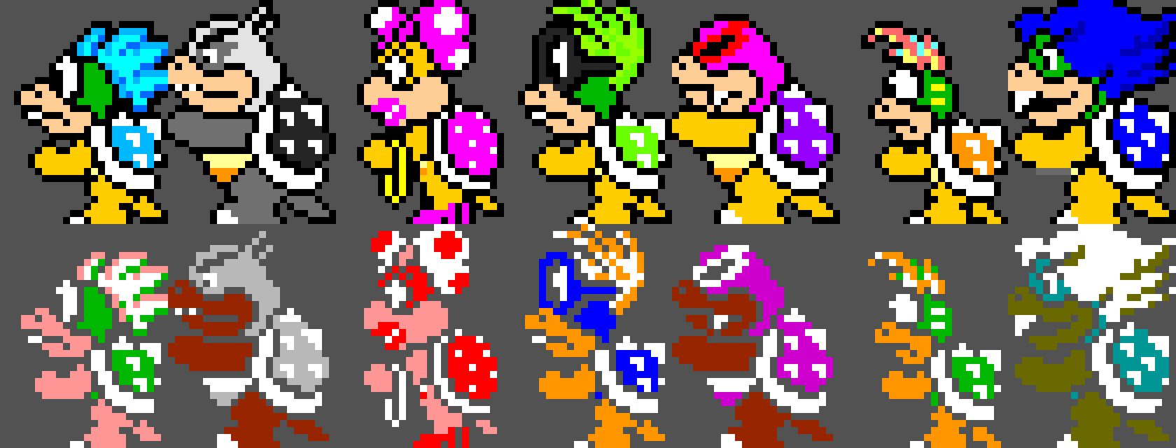 All 7 Koopalings