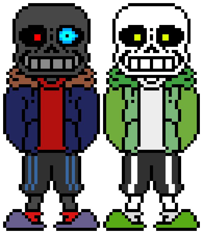 [d6b045] GlitchPaint: Hey ErrorError Delete Sans is gone now. ErrorError: Nope he scared me