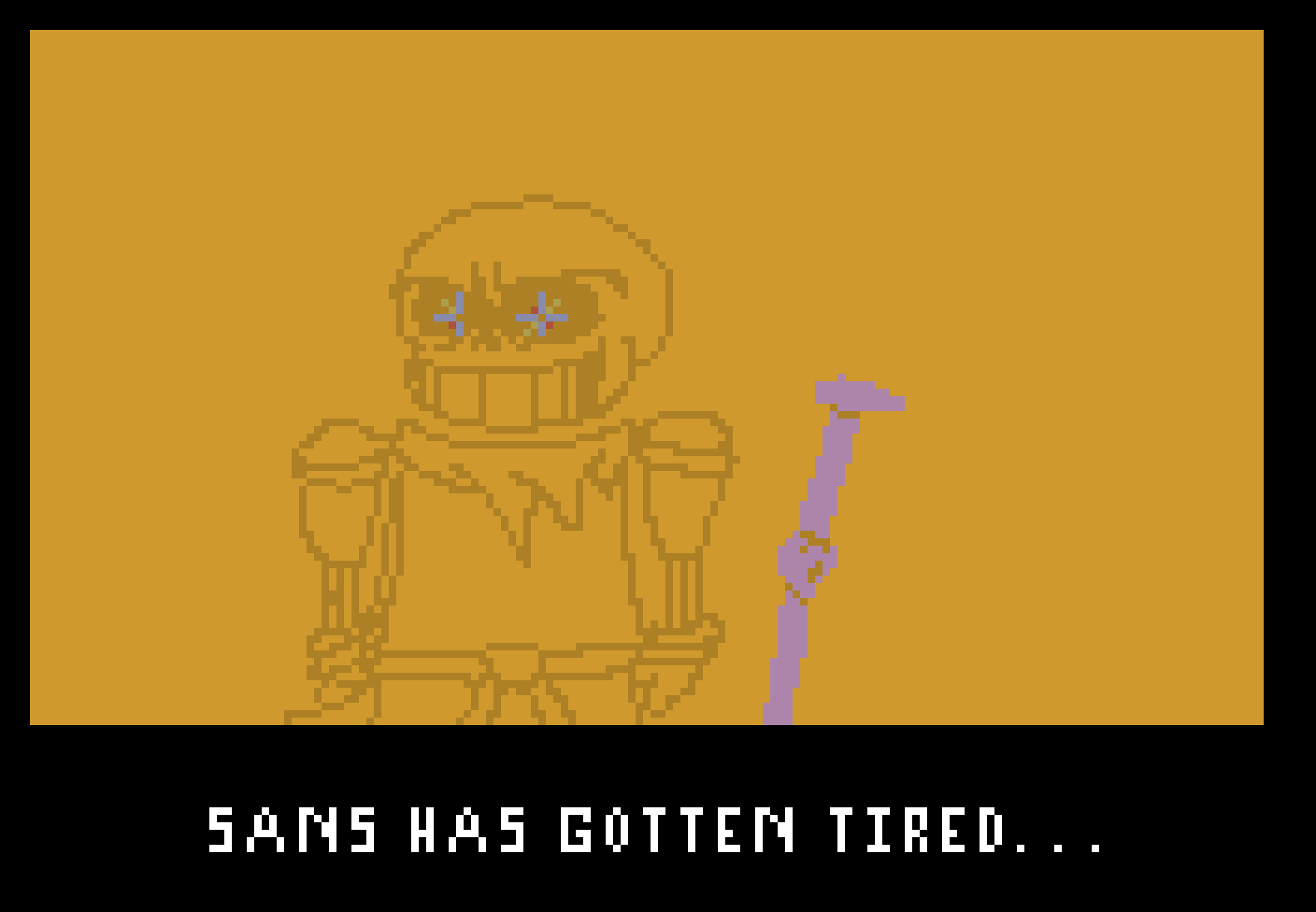 [2fbf6b] Sans has gotten tired...