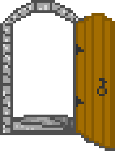 dungeon door open