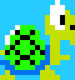 [5d74ad] Mario Bros arcade ShellCreeper
