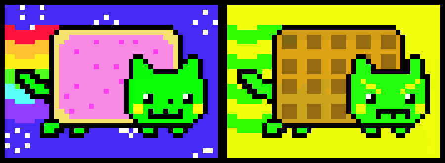 [d1180c] Nyan Cat AND taC nayn
