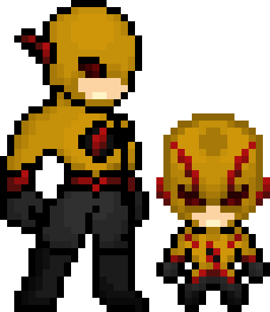 The Flash Character Sprites