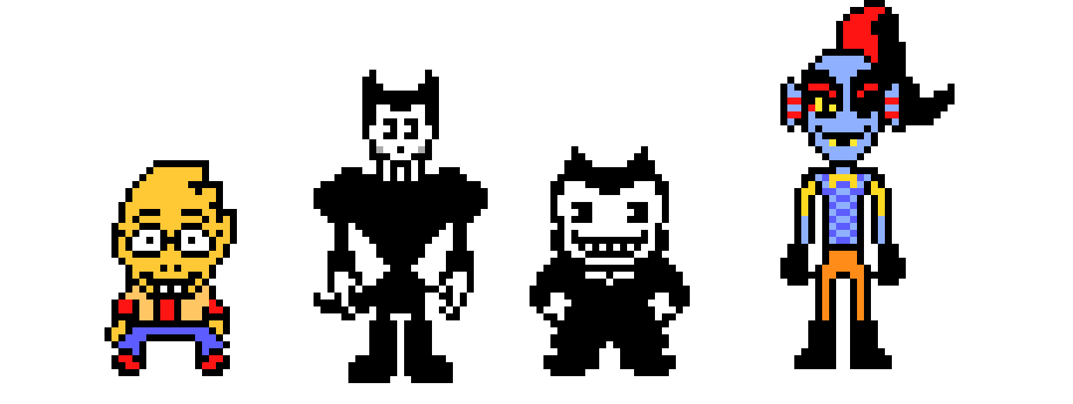 [9664c4] hello undyne and sans and the ink machine