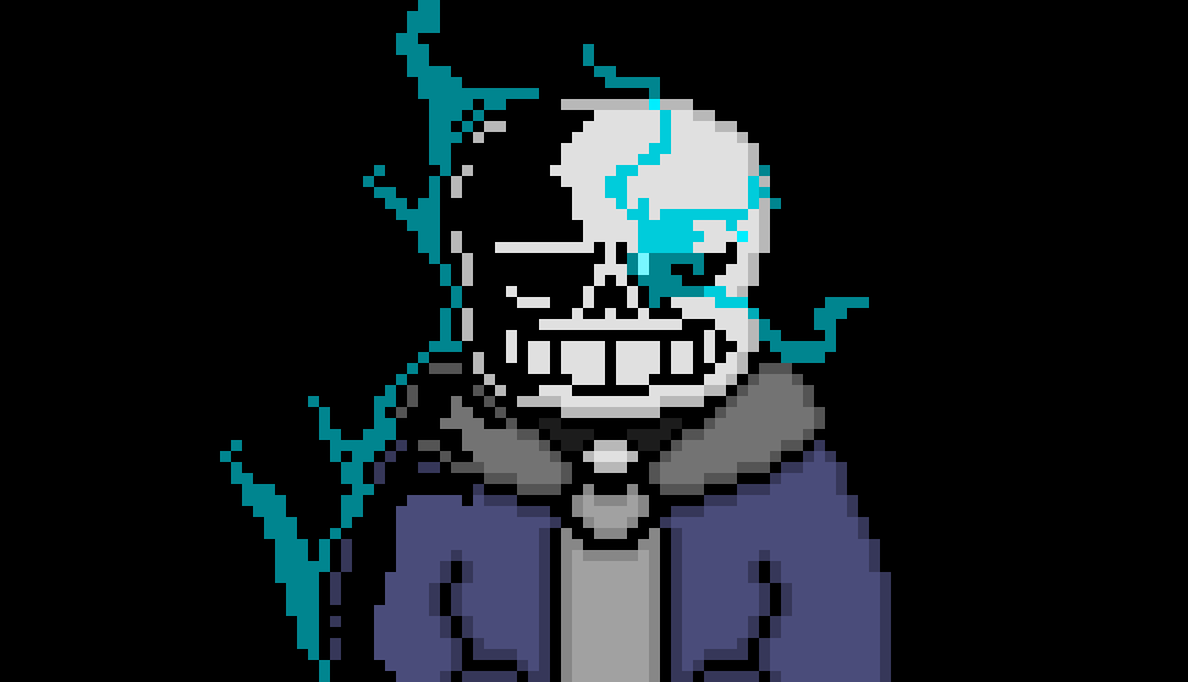 [2fbf6b] Not retarded, just a bit slow, Glitchtale has 2 eyes and literally dies by a fucking child when sans is supposed to dodge no matter what, he dodged while he was asleep.. This is sans but take hardmode and double it.