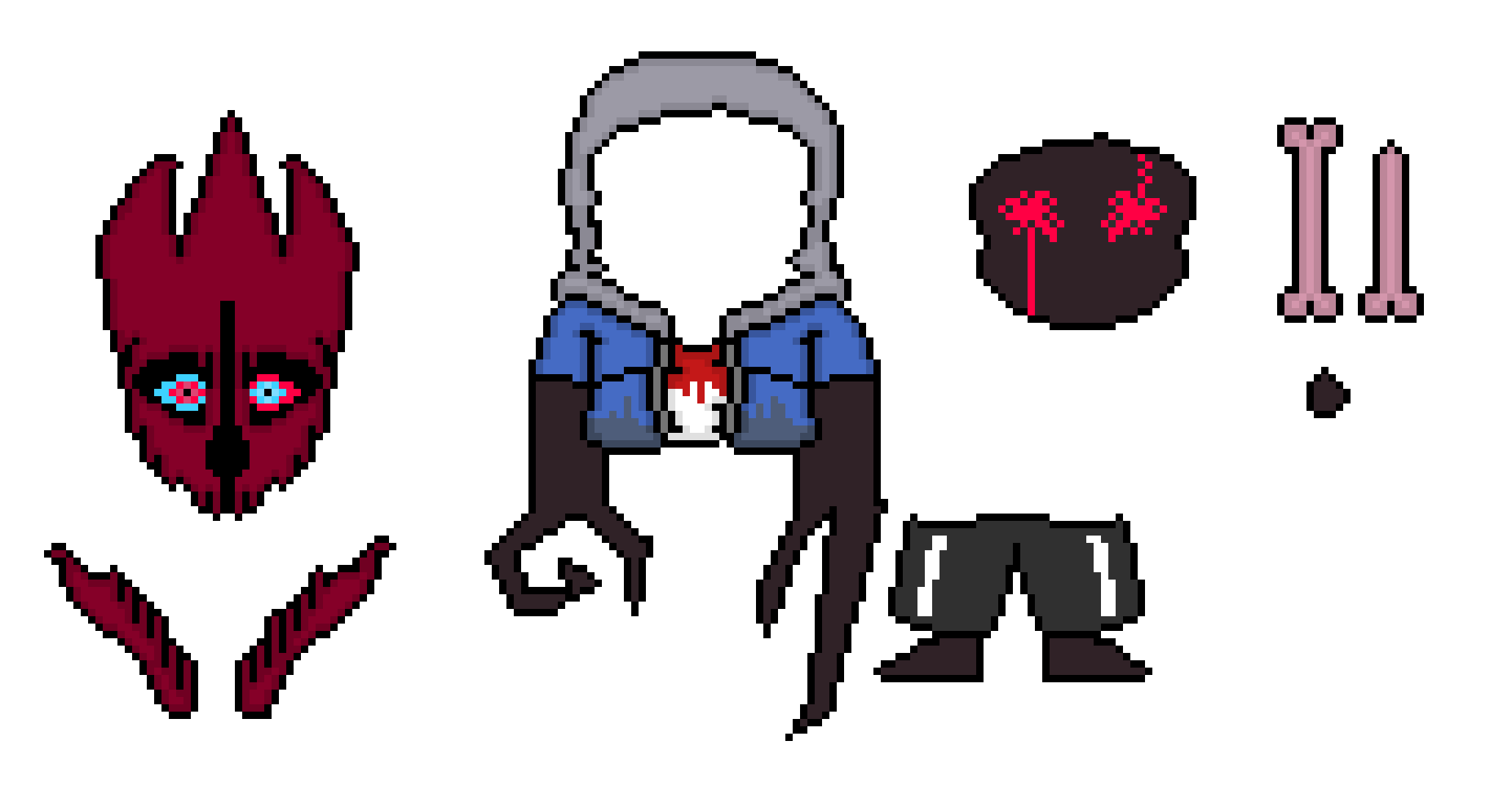 [b56dd8] dustdust CRUEL VENGANCE sans sprite-hhs