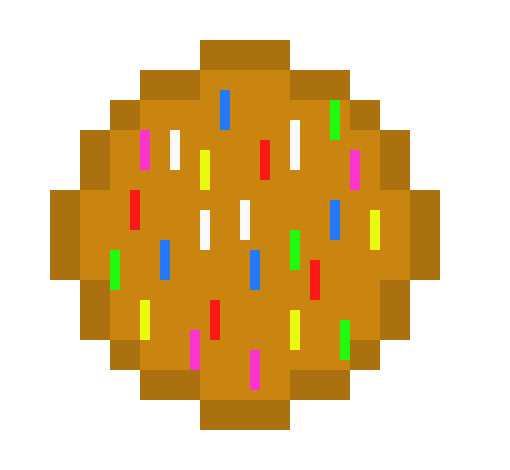 [9664c4] rainbow sprinkle cookie