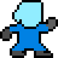 [9664c4] BlueAstronautWalking