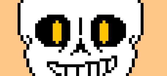 [68a9ef] Look at this old sprite I found it said it was 2 months old and made by cv - fresh ink sans