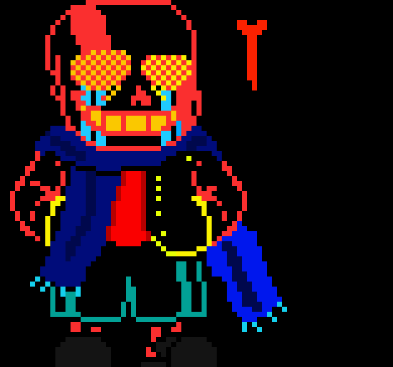 [2fe70b] *blasts infected with gaster blasters*