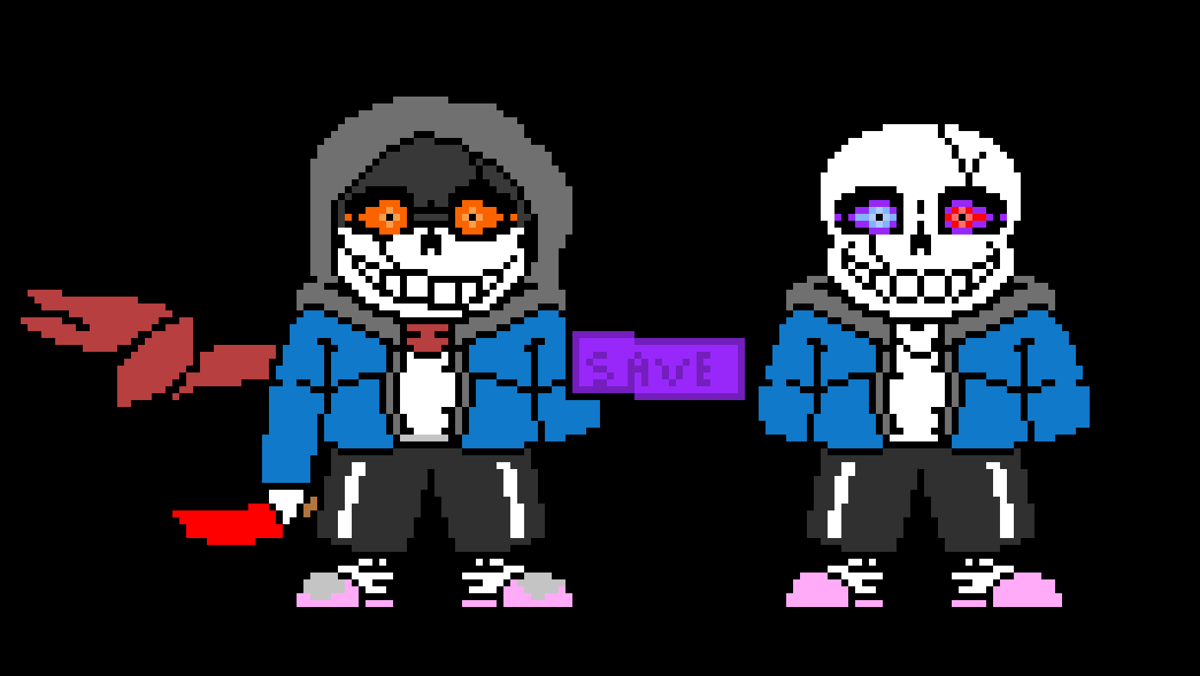 [3986df] undertale: desperation act 2 judgement hall encounter phase 2-hhs