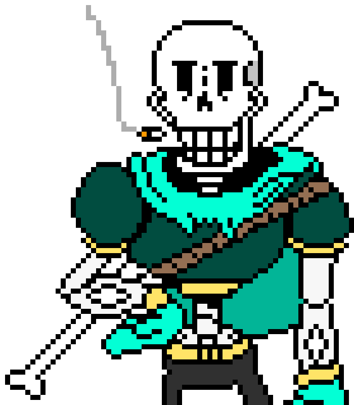 [38d5fc] SwapSwap Sans and Papyrus Sprite.