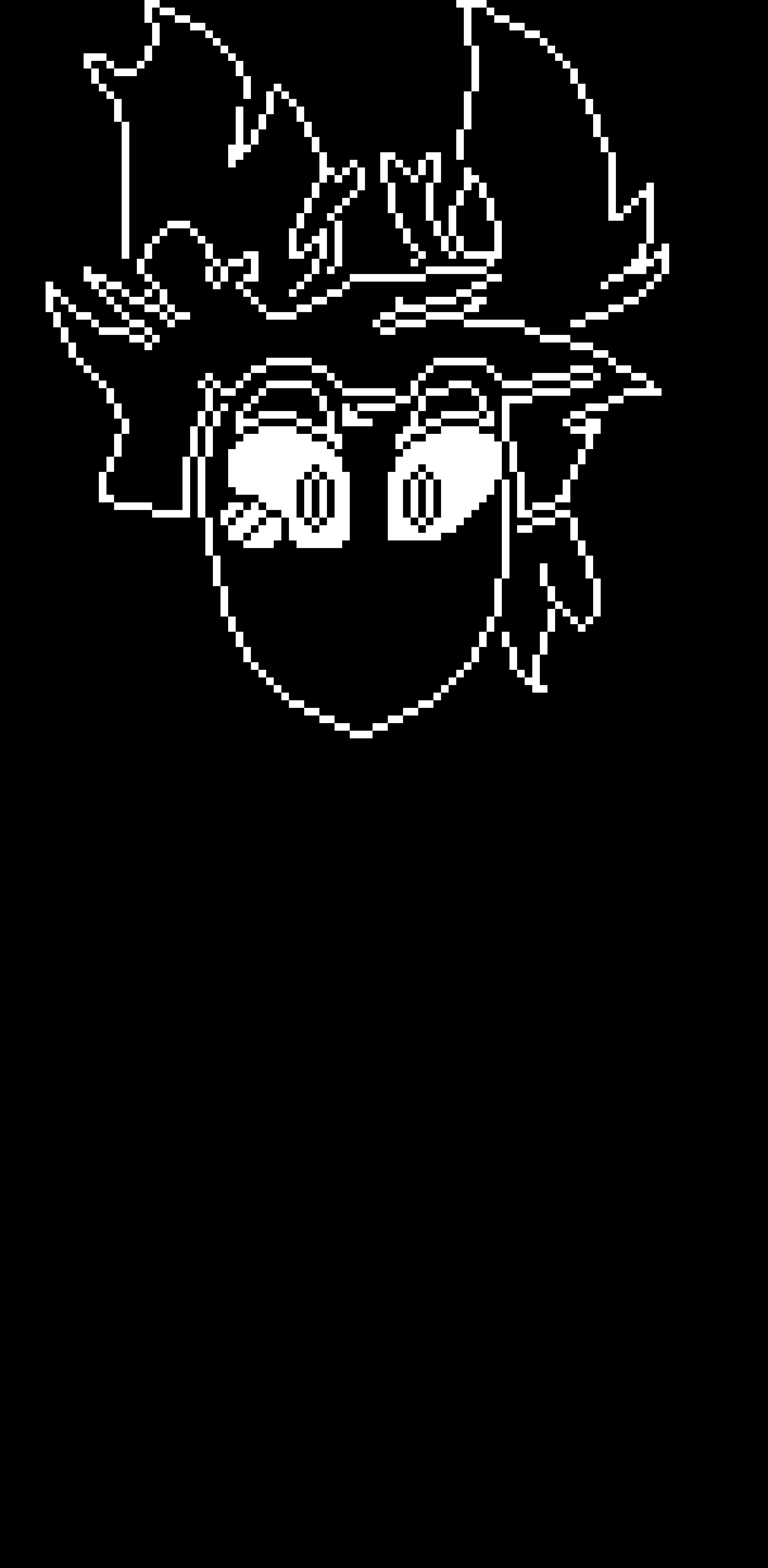 [7b7bce] save...fun fact! i got pissed at this for not making sense...then i looked closer...turns OUT the middle of the chin is NOT the same as inbetween the eyes if that makes sense to anyone! -karma