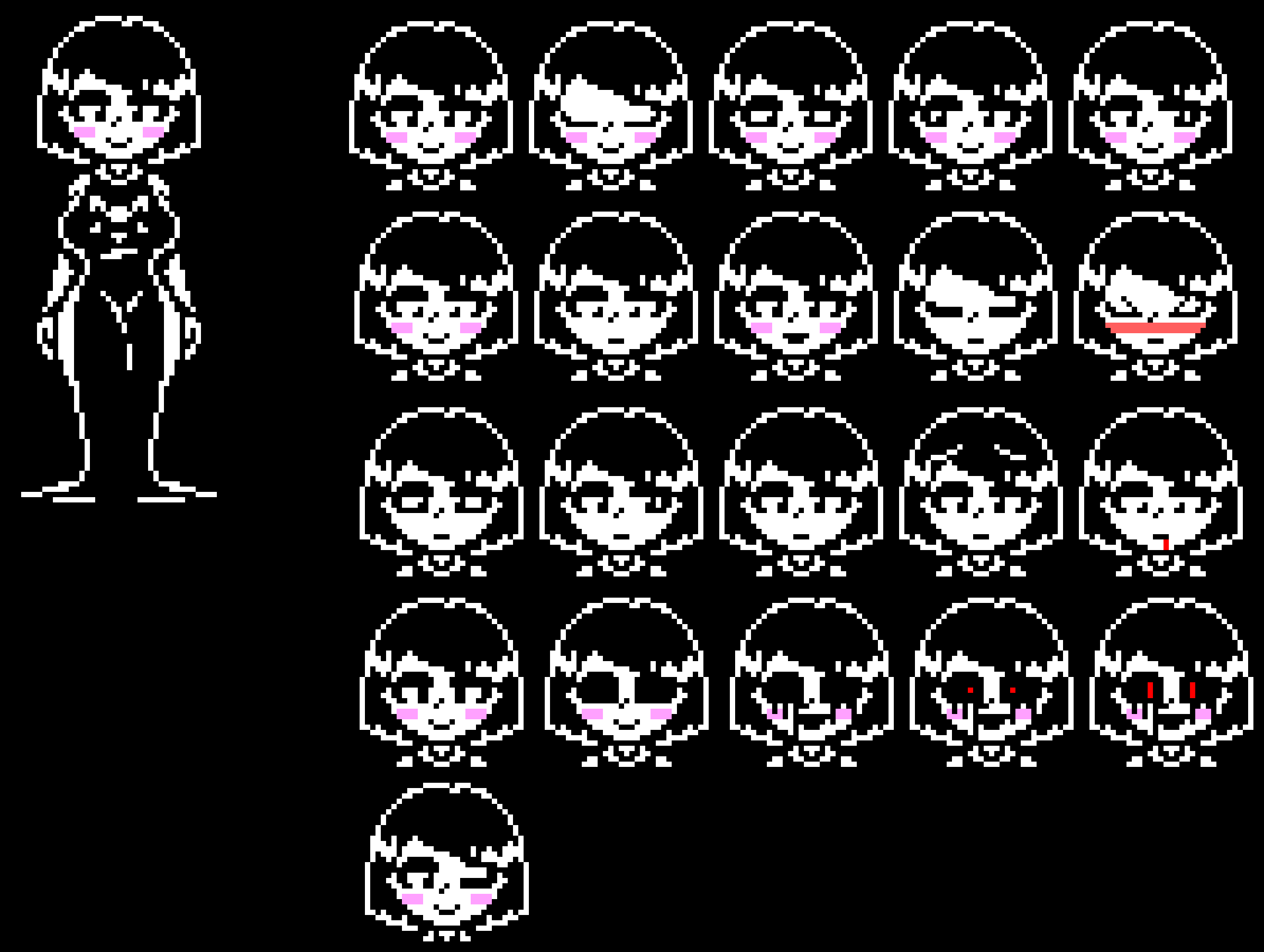 added facial expressos