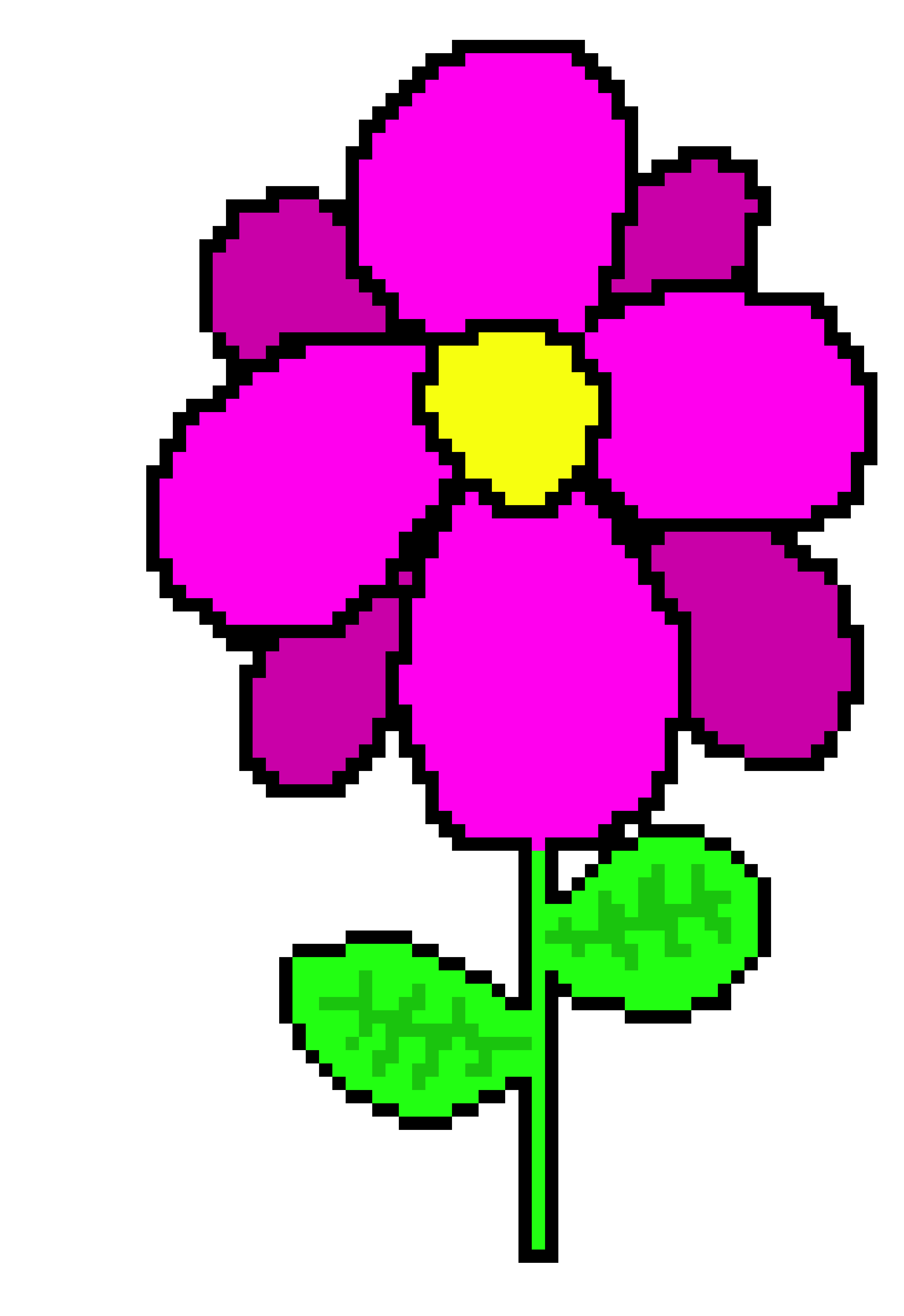 [5b6c18] first flower