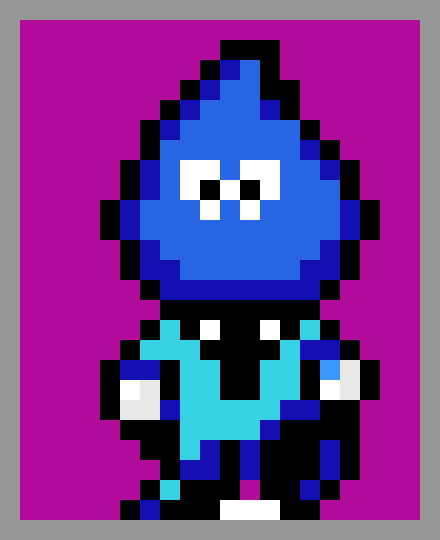 [9664c4] Blue Painter
