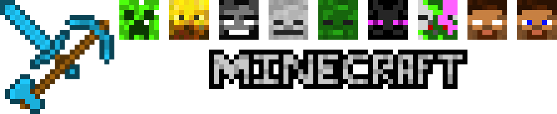 Mine Craft Pixel Art