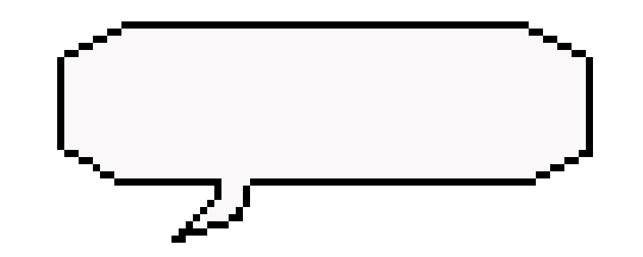 [74f25b] Tumblr pixel speech bubble