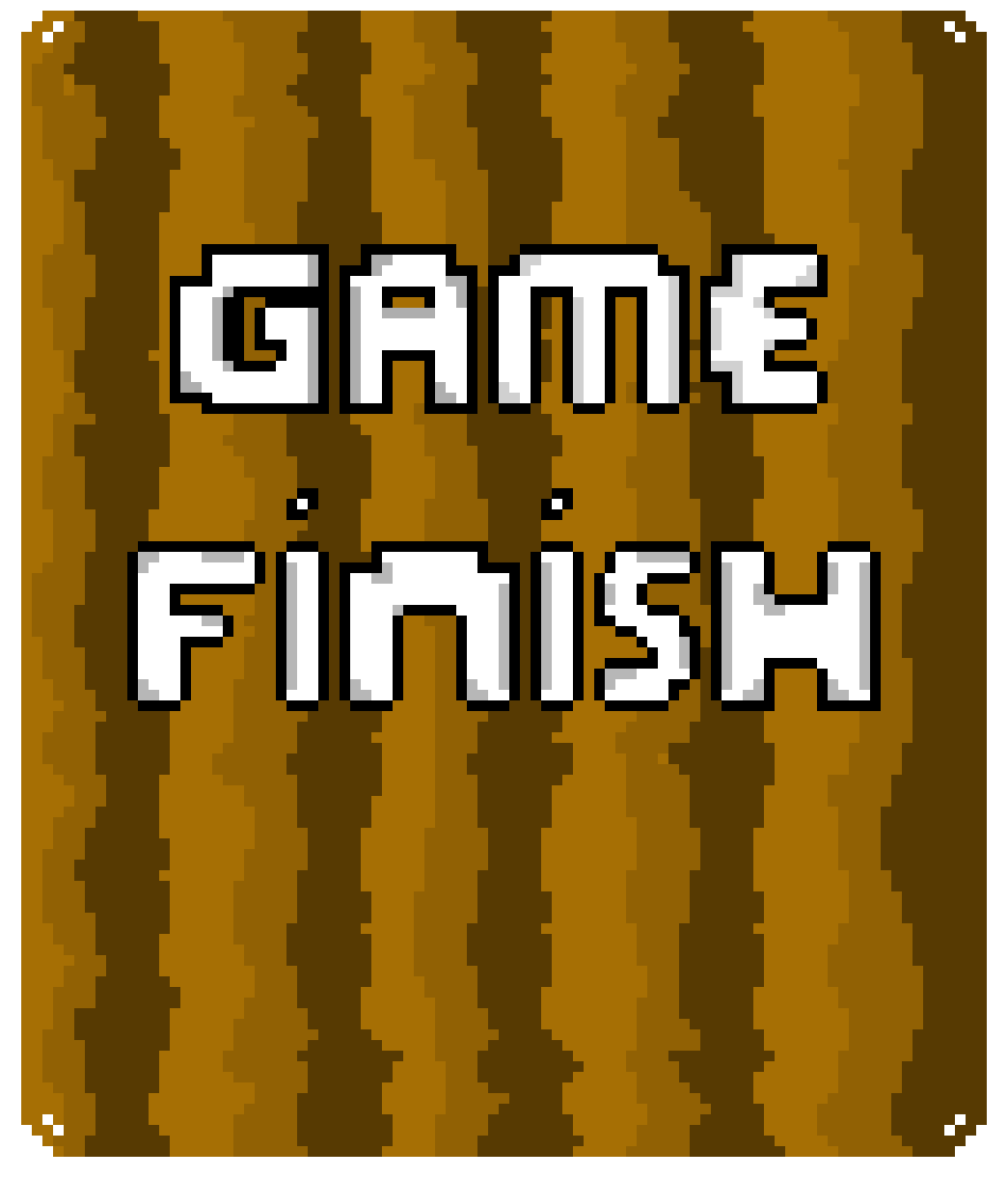 [c7accd] Game Finish con el palito en la i