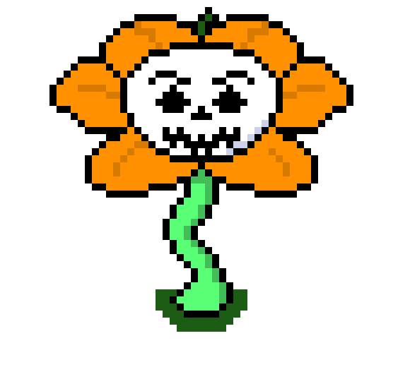 [9664c4] Halloween Flowey