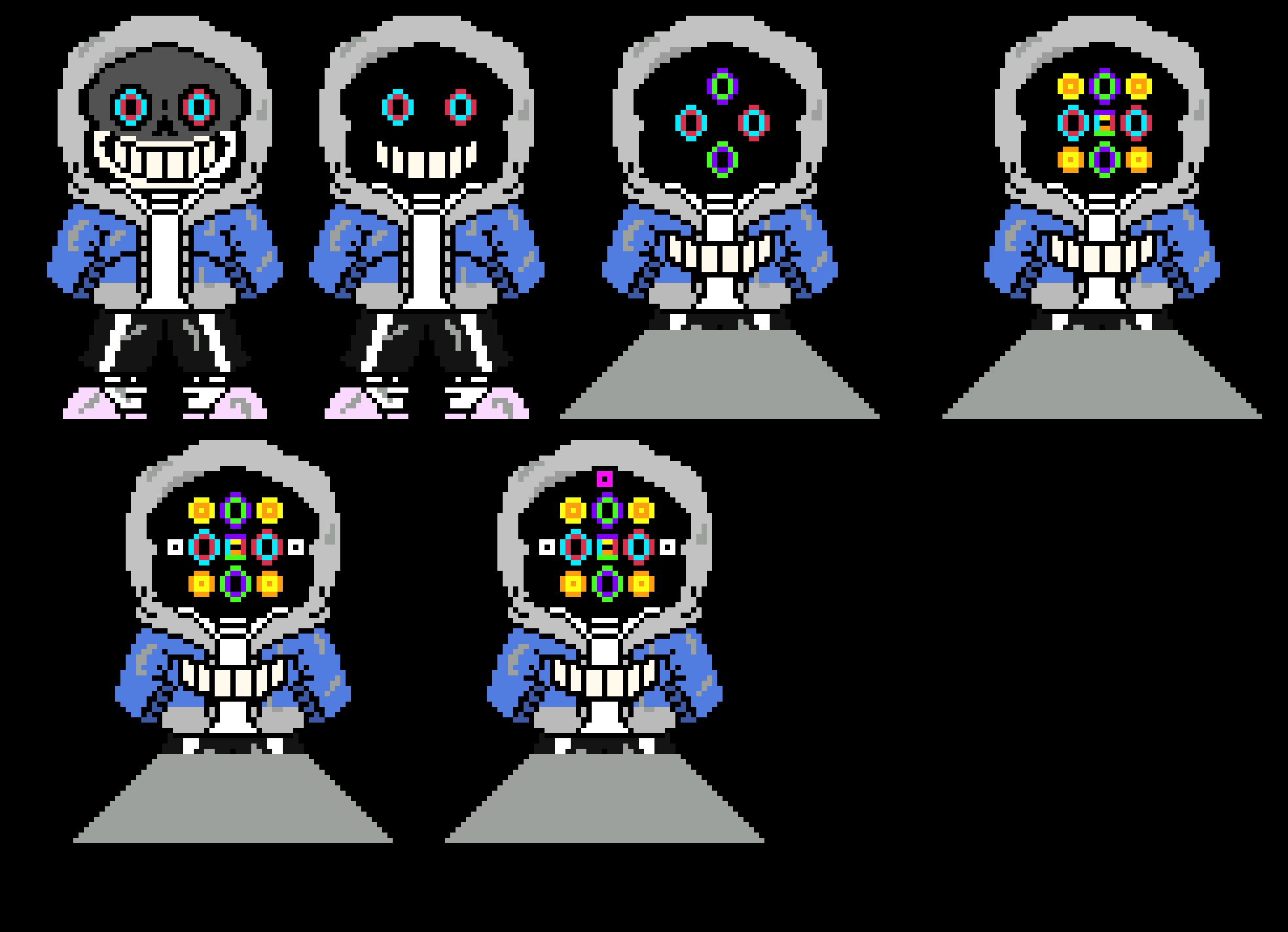 [d082ec] dust sans - 6!dust sans my vers.