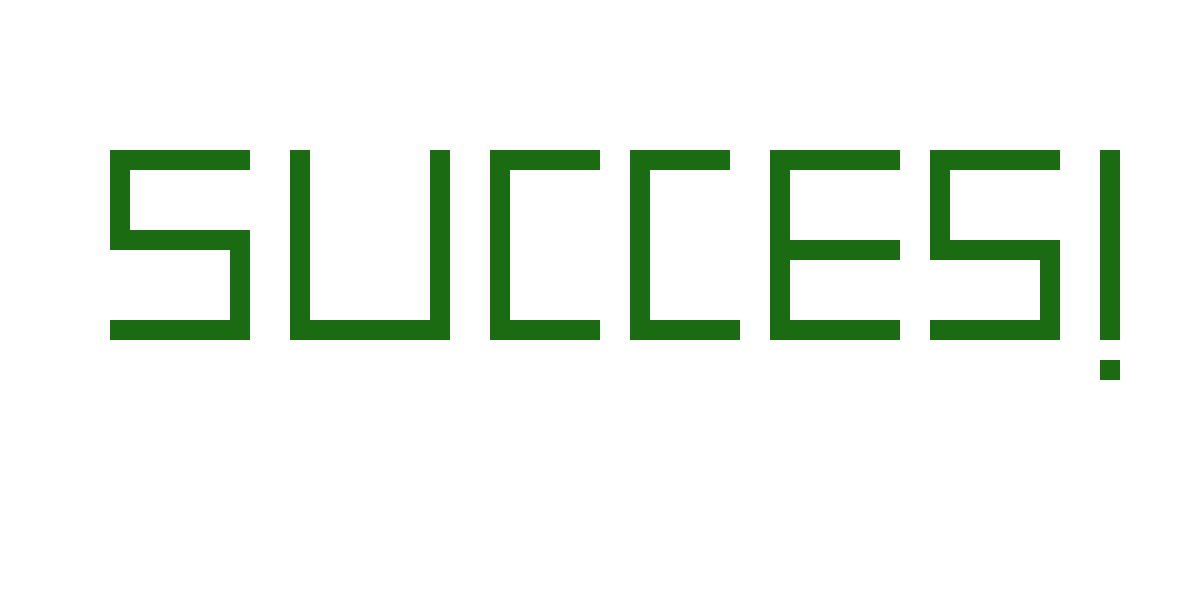 [8da107] Success!