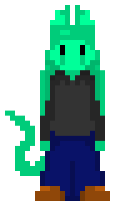[d3c520] (( according to how colors work, seafoam is apparently a soft, pale, minty shade that sits between green and blue on the color wheel, often featuring subtle grey undertones. donow if that's right tho. ))