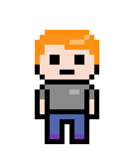 [ca69c8] danganronpa pixel sprite of Jason Loorhees