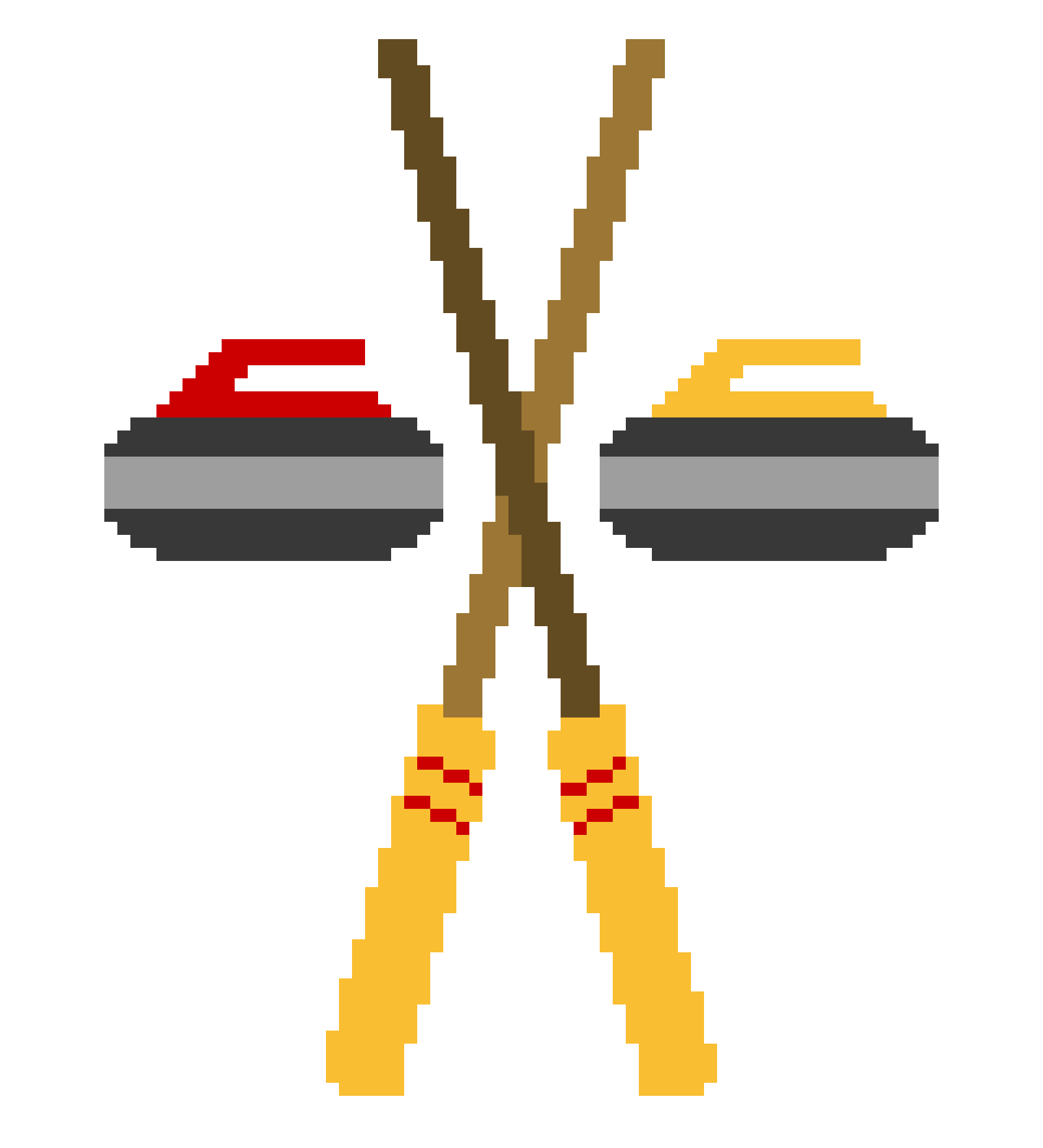 [90393e] Curling Rocks and Brooms