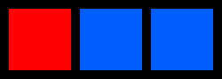 [4a3c80] one red two blue