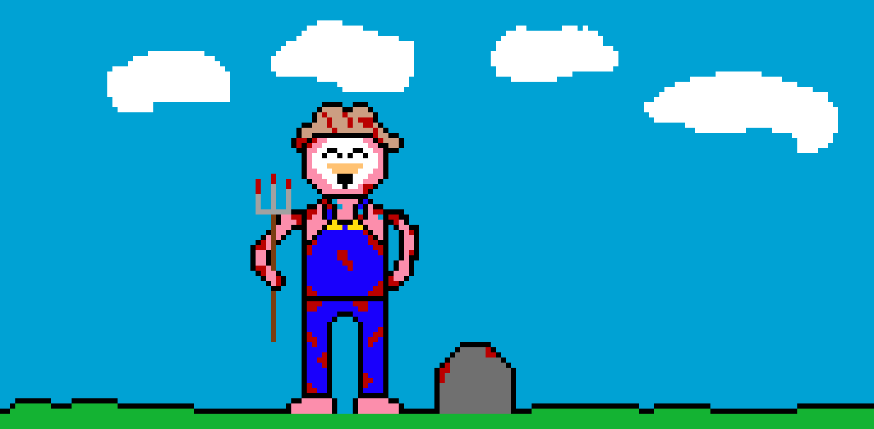 [470b6f] farmer flamingo