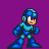 [1eae47] Mega Man 7 - Mega Man's Idle Sprite