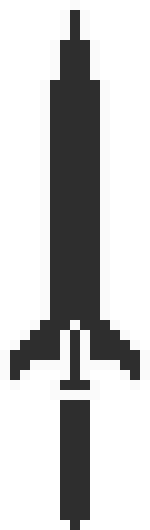 Dark Blade Larger Pixels