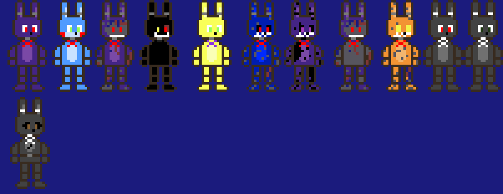 [9664c4] DIAAF Bonnie, RXQ, Prototypes (all sprites)