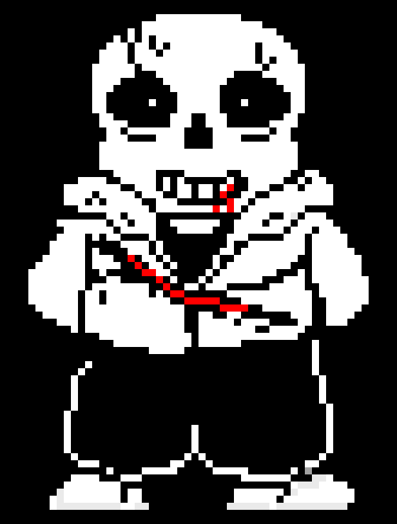 [9664c4] ACERTALE - Sans battle sprite (Slash/Bleed V1)