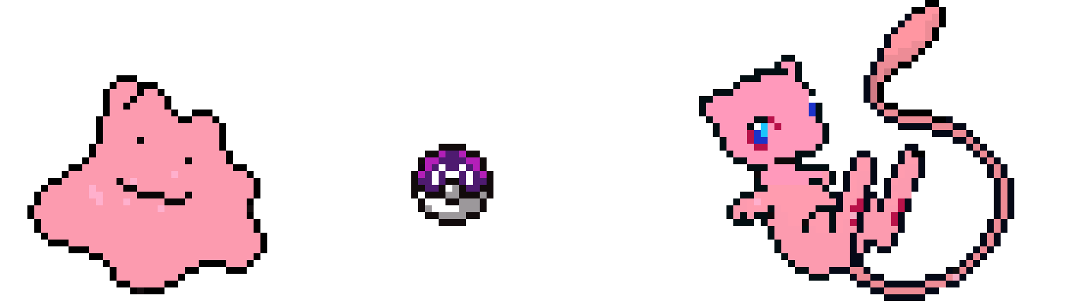 [9664c4] Mew,Ditto,and a master ball