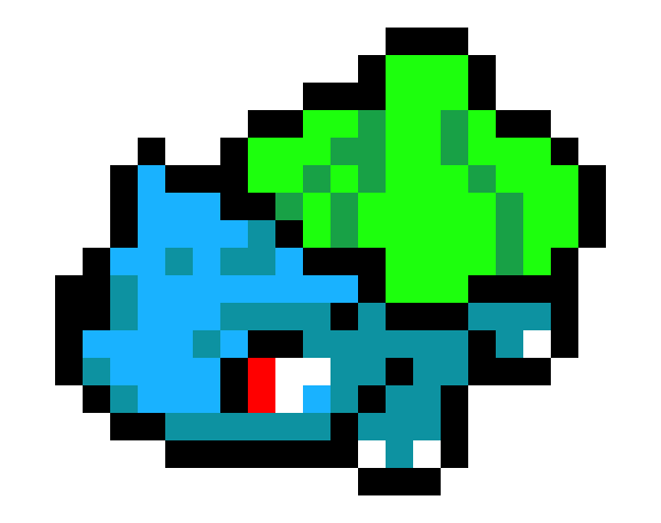 [9664c4] pixel bulbasaur
