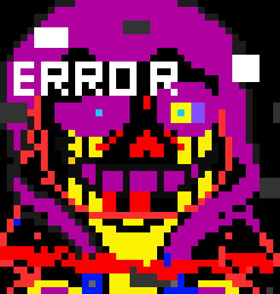 ghost of dust error: [makes error summon 1000 gaster blasters]