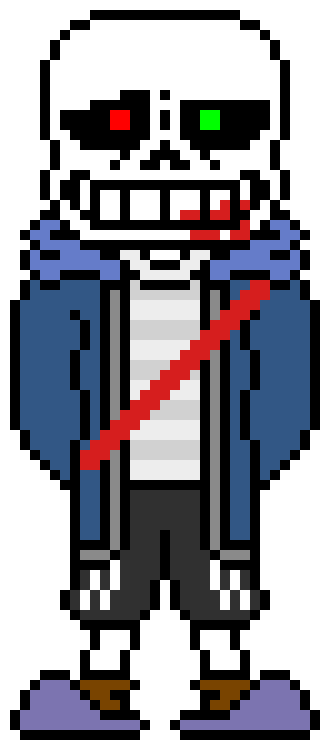 [d6b045] Sans?: Damn it... I'm outta here *He tps* [repost]
